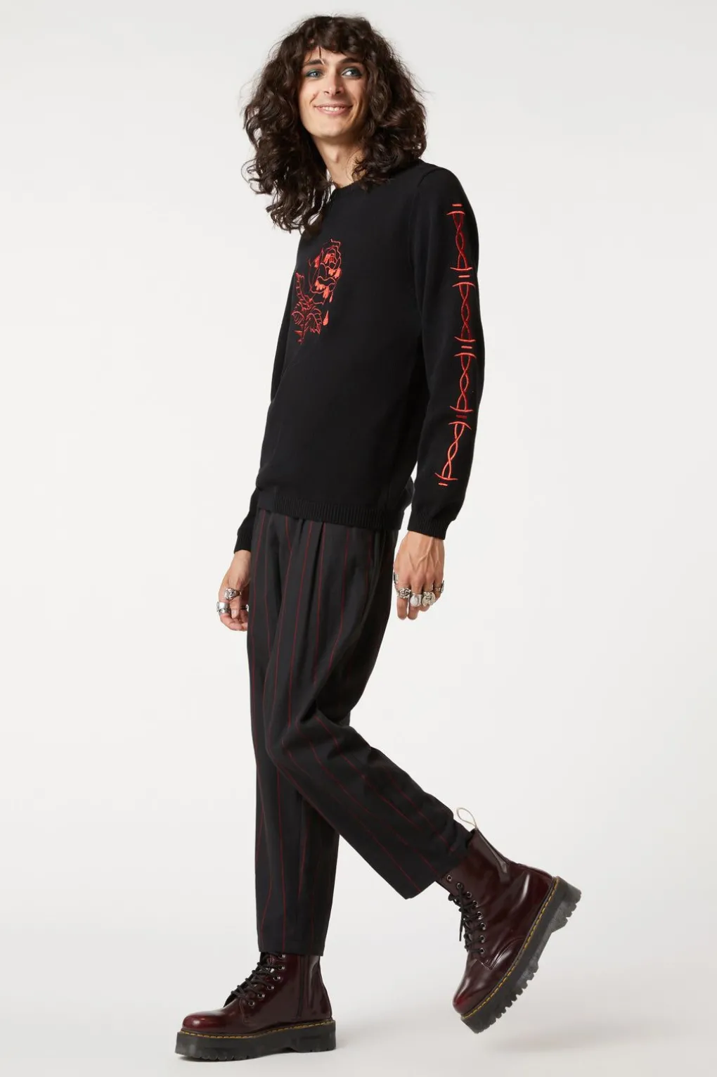 Wild Flower Lurex Knit