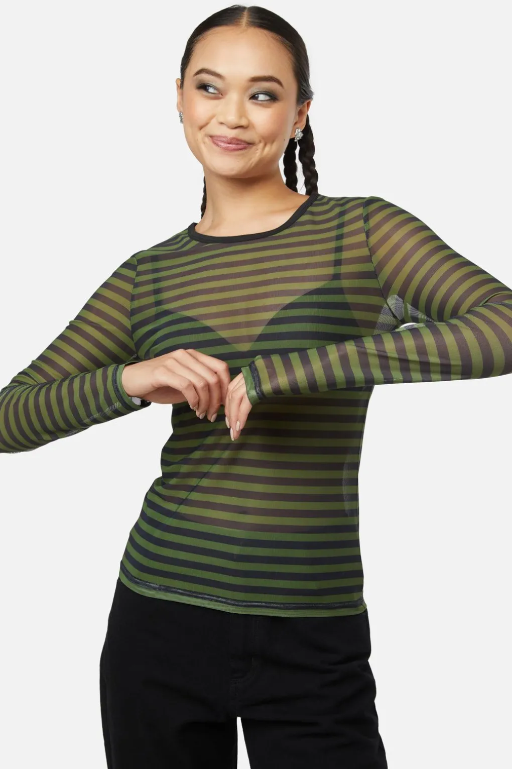 Woods Mesh Top