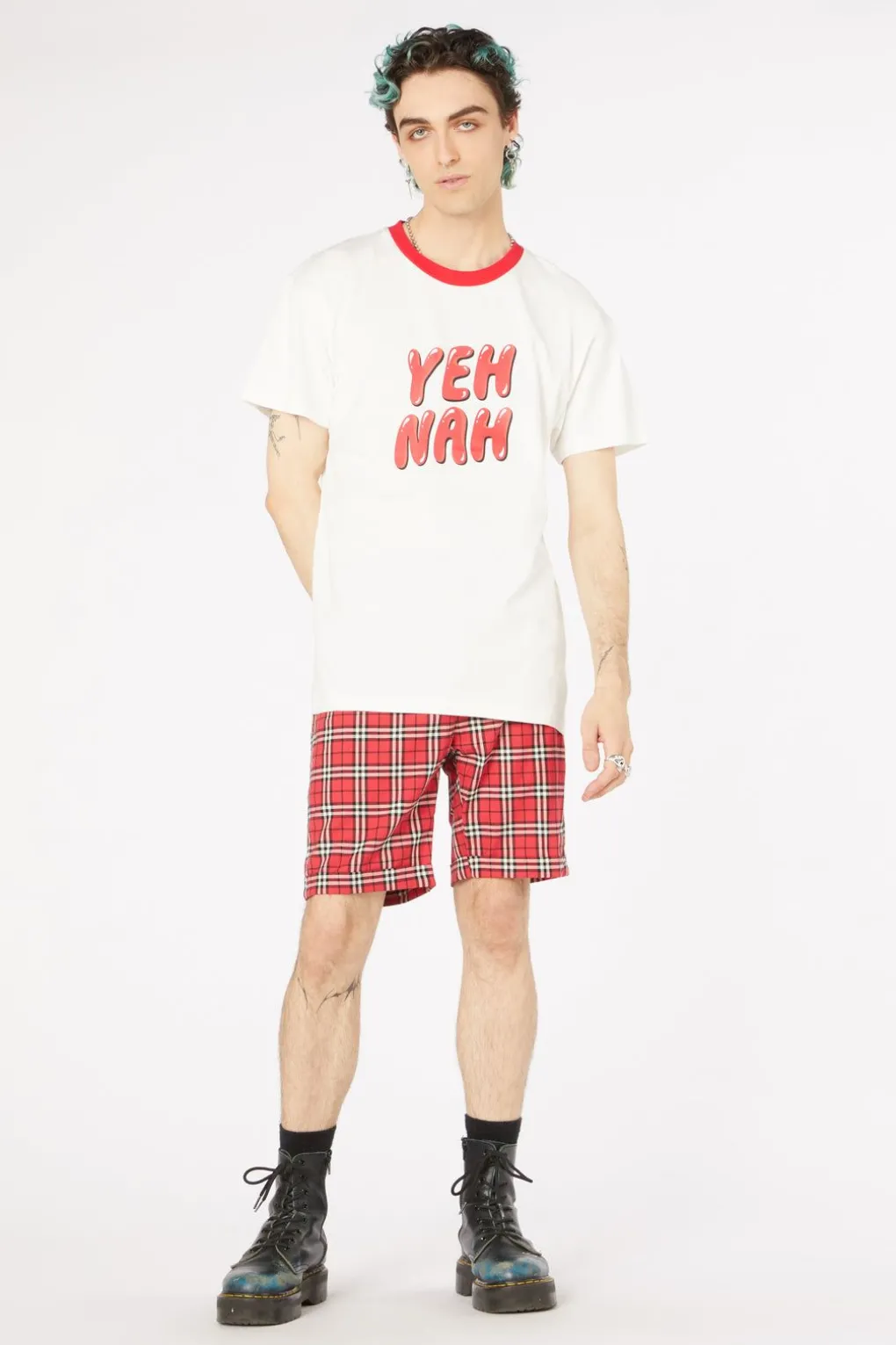 Yeh Nah Oversized Cotton Tee