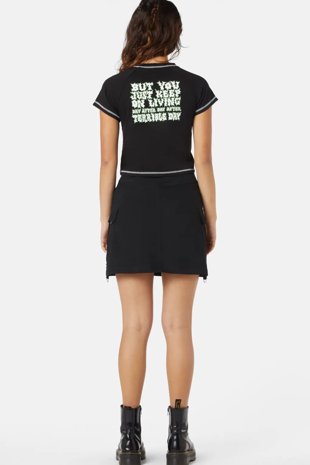 You Think You Will Die Raglan Tee